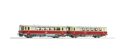 70372 Roco - Motorový vůz M 152.0 s přípojným vozem (HO) ČSD