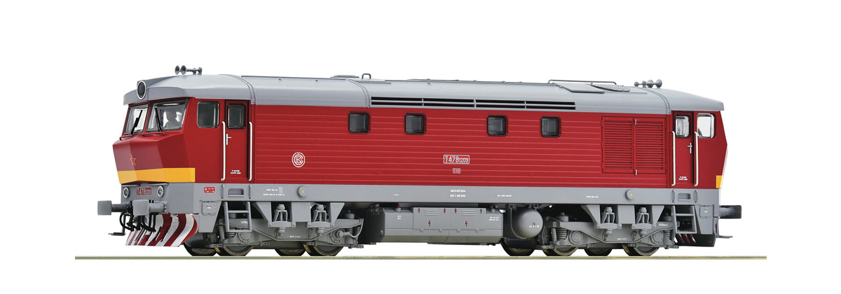 70921 Roco - Dieselová lokomotiva řady 478.1, DCC se zvukem