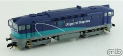 753721-TT MTB - Dieselová lokomotiva řady 753 721 "UNIPETROL"