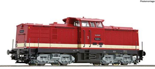 36339 Roco - Dieselová lokomotiva BR 110, DCC se zvukem