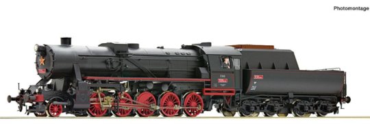 7110001 Roco - Parní lokomotiva řady 555.0, DCC se zvukem (HO)