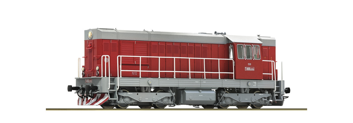 7310003 Roco - Dieselová lokomotiva řady T466.2, DCC se zvukem HO (ČSD)