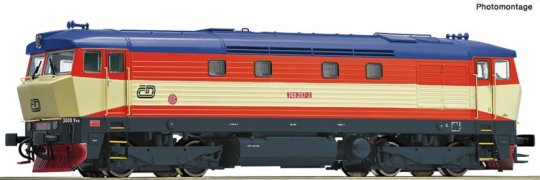 7300008 Roco - Dieselová lokomotiva řady 749 257