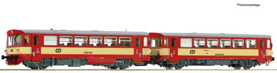 70377 Roco - Motorový vůz řady 810 458 s přípojným vozem, DCC se zvukem