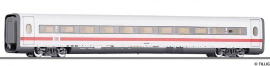 16771 Tillig TT Bahn - Vložený vůz 2.třídy ICE-1 "Redesign"