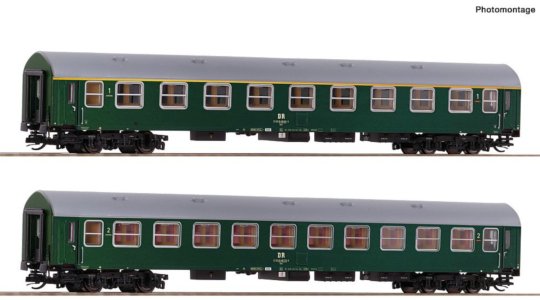 6280004 Roco - Souprava dvou rychlíkových vozů Y/B 70 , set 1