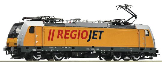 7500102 Roco - Elektrická lokomotiva řady 386 204-2 "REGIOJET"