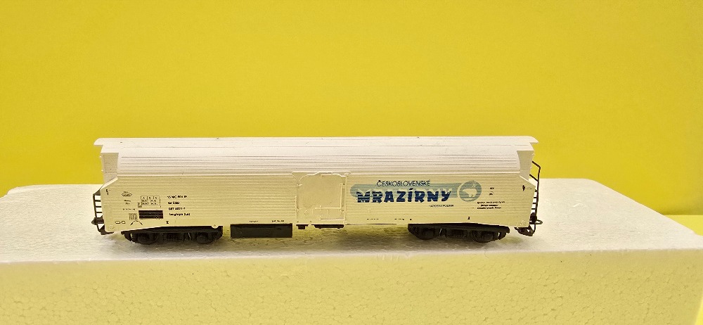 Uzavřený vůz Československé mrazírny ČSD TT