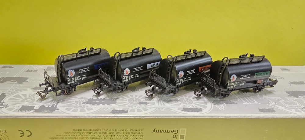 Set 4 cisteren drah dr malosérie TT Tillig