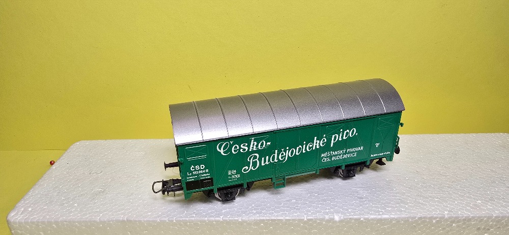 Pivní vagón Česko Budejovické pivo ČSD (HO)