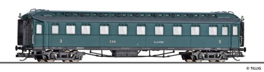 12011 Tillig TT Bahn - Spěšný vůz 3. třídy Ca, jiné číslo vozu