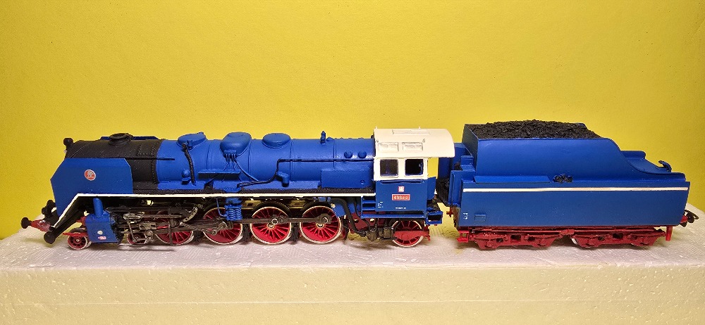 Parní lokomotiva 498022 ČSD Albatros (HO)