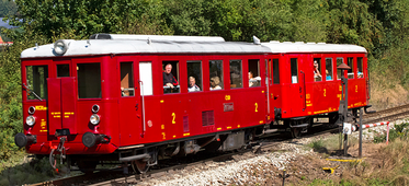 MTB Model Motorový vůz M131.1278 + CDlm "Hurvínek" ČSD (HO)