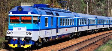 MTB Model Elektrická jednotka 560.008 + vůz 060.016 ČD (H0)