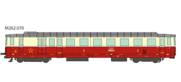 Model motorového vozu řady ( M262.0) ČSD HO