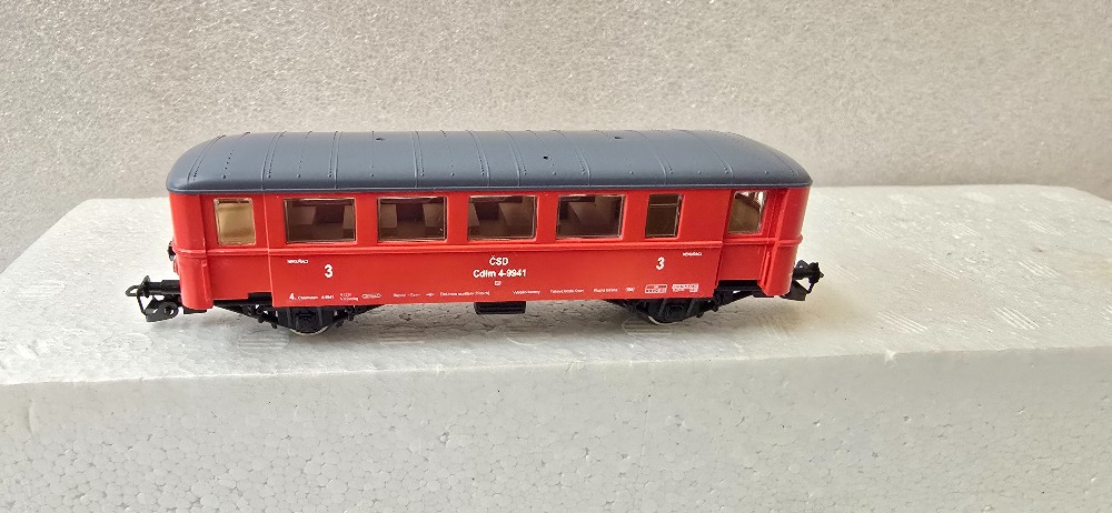 Vlečný vůz cdlm ČSD TT
