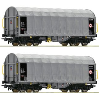 6600144 Roco - Souprava dvou vozů s plachtou Shimmns