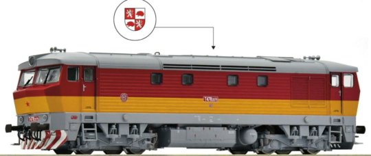 7310090 Roco - Dieselová lokomotiva řady T 478 2079, DCC se zvukem