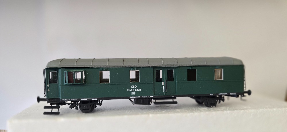 služební vagón ČSD (HO)