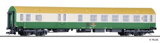 16499 Tillig TT Bahn - Rychlíkový vůz 2. třídy se zavazadlovým oddílem BDs 275
