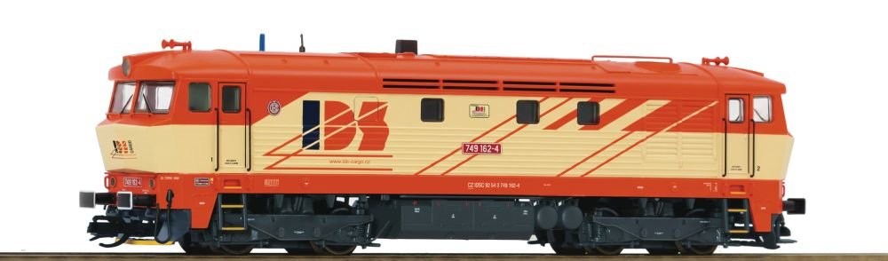 7390040 Roco - Dieselová lokomotiva řady 749 162-4, "IDS Cargo", DCC se zvukem TT