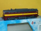 Brejlovec ČSD 753 223-7-motorizovaný