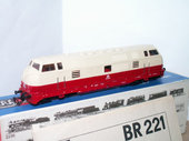 Vláčky TT dieselová lokomotiva 221 DB (TT)